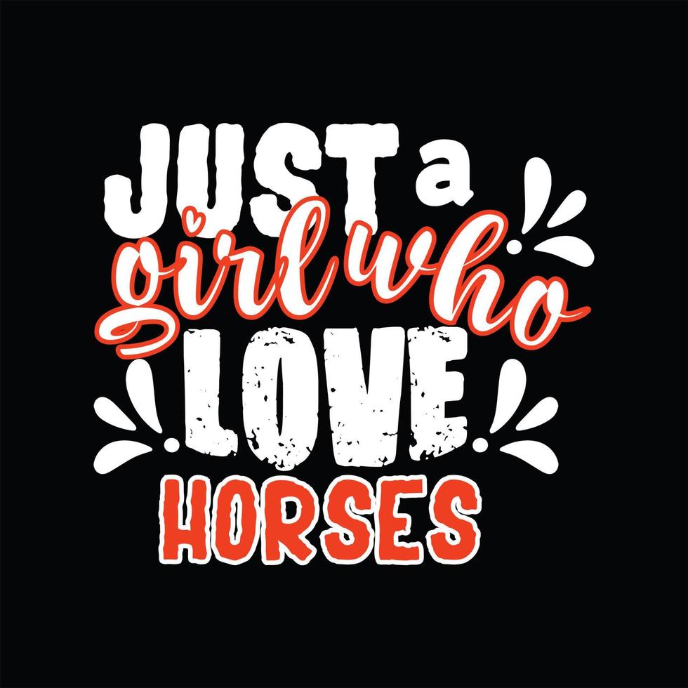 Horse T-shirt Design vector