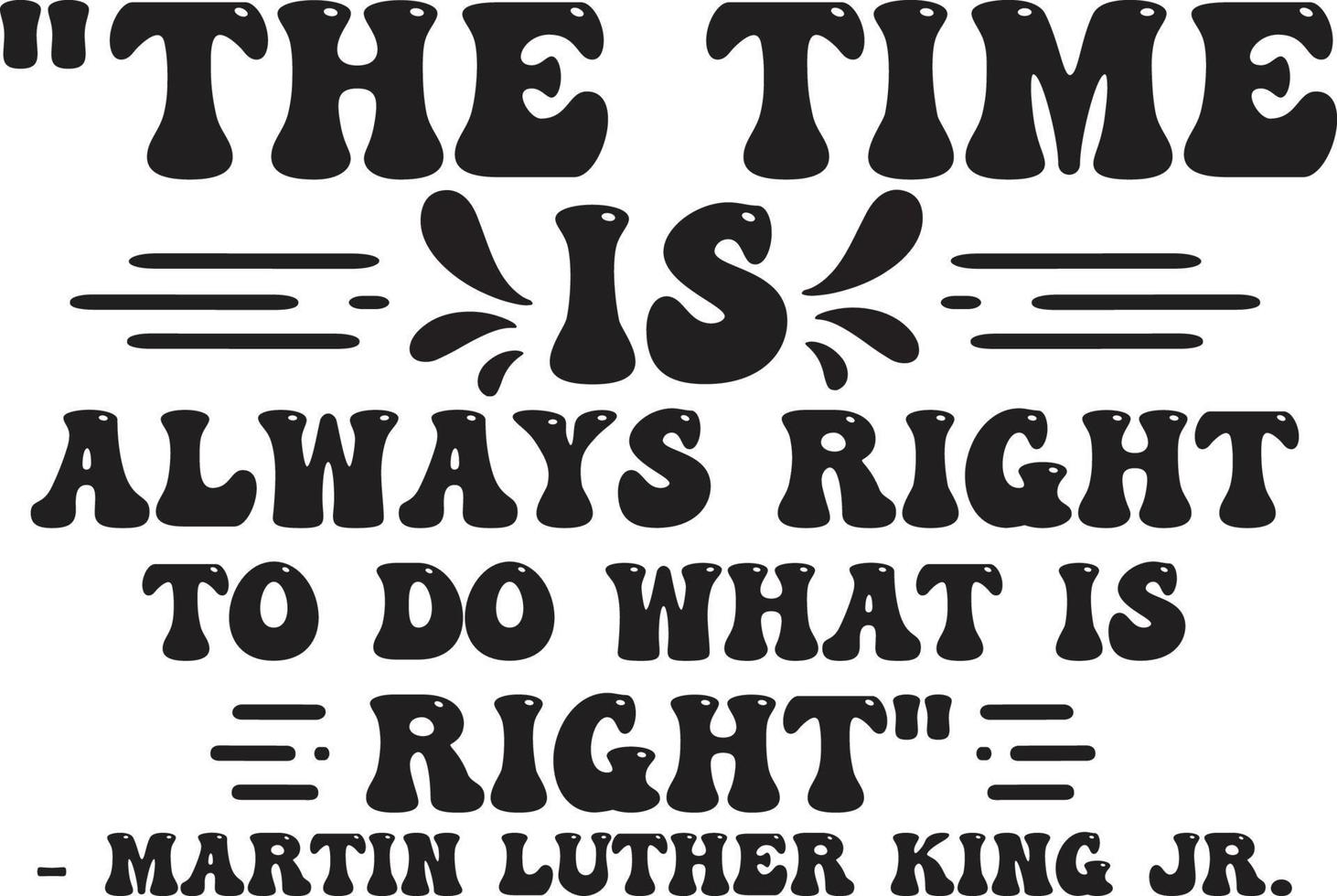 Martin Luther King T-shirt Design vector