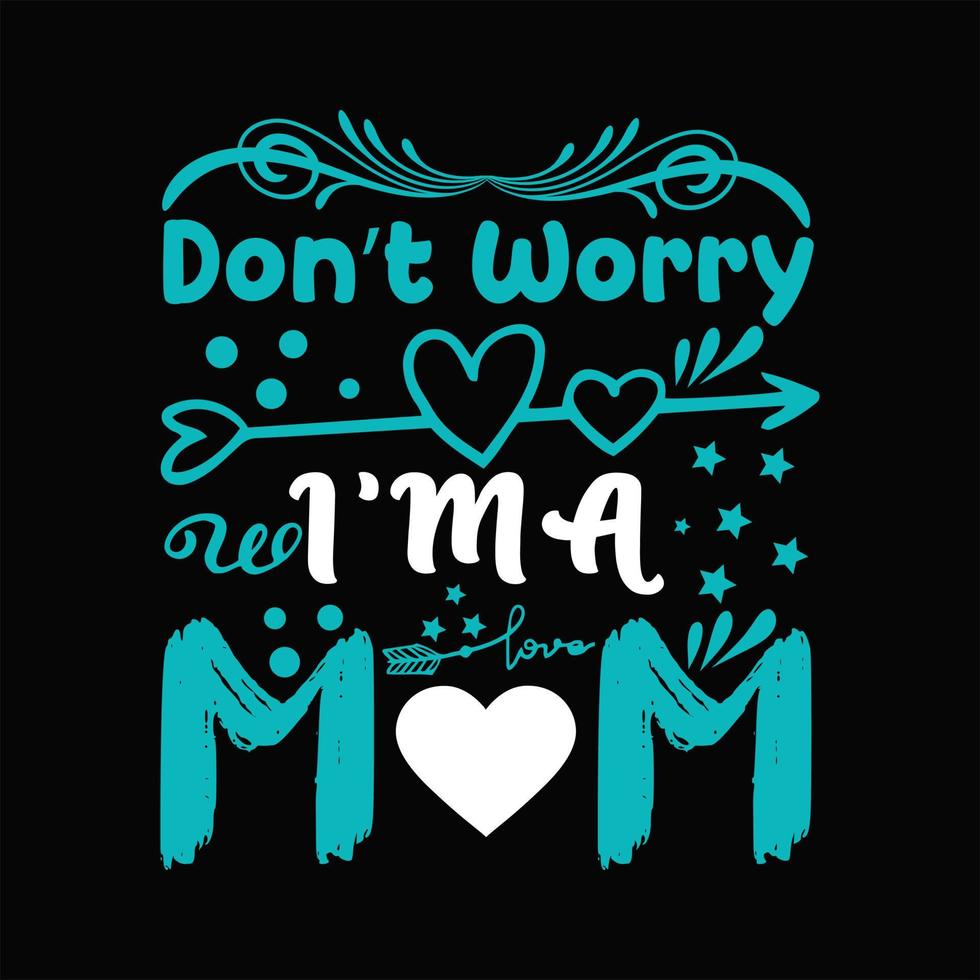 Mother T-shirt Design vector