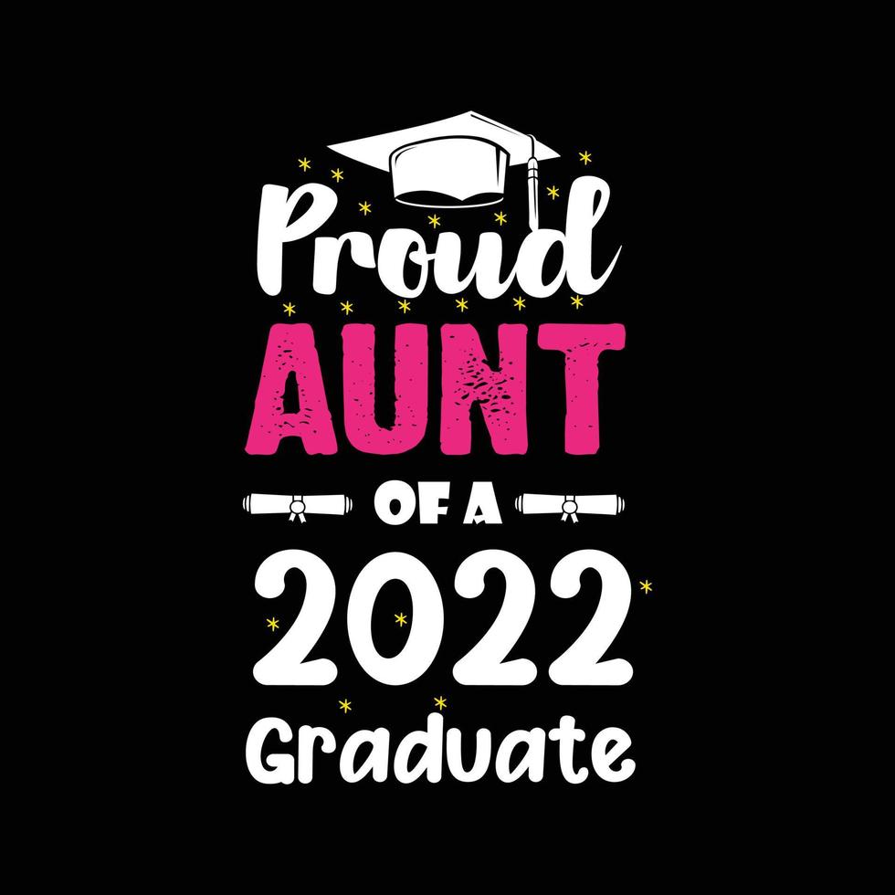 Graduation T-shirt Design vector