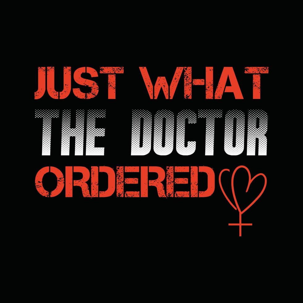 Doctor T-shirt Design vector