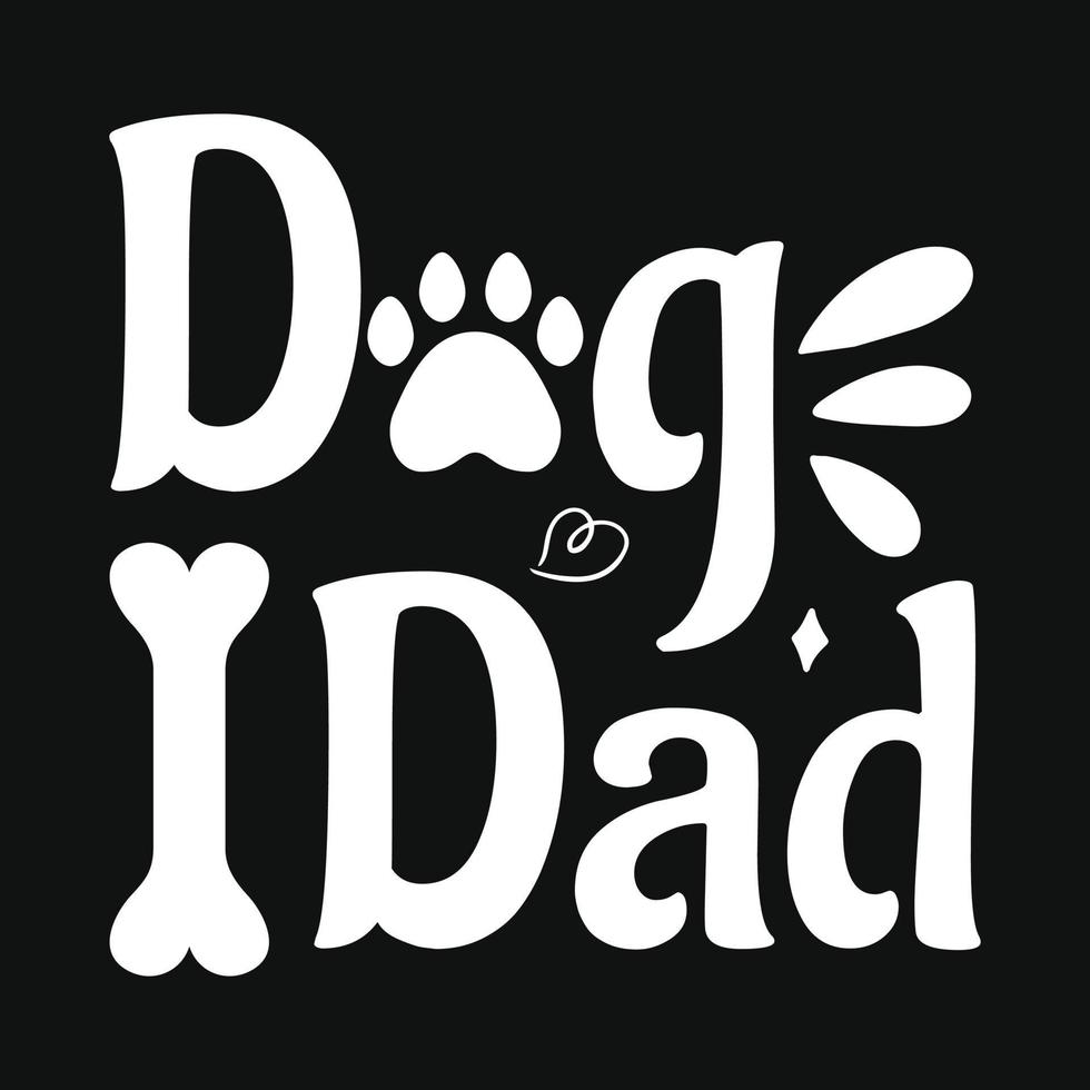 Dog T-shirt Design vector