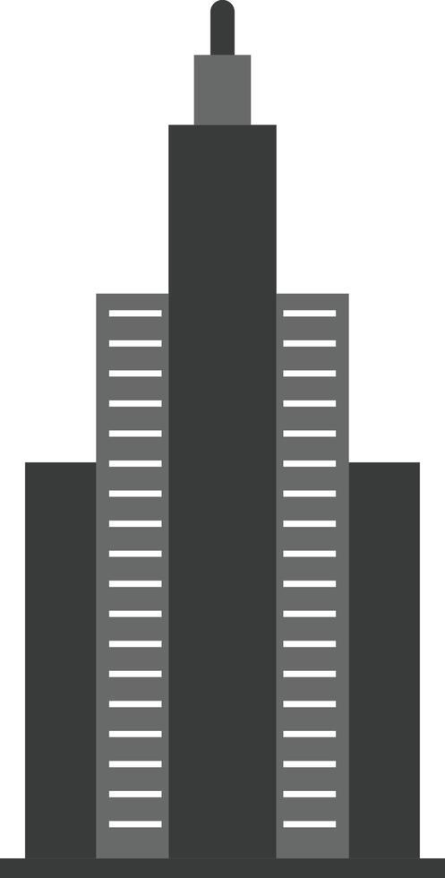 edificio vector icono. edificio ilustración negro un blanco vector icono aislado en blanco antecedentes - vector. edificio icono.