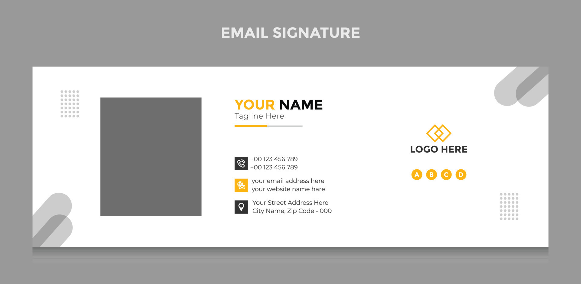Email Signature Template Or Email Footer And Personal Social Media email-signature-template-or-email-footer-and-personal-social-media