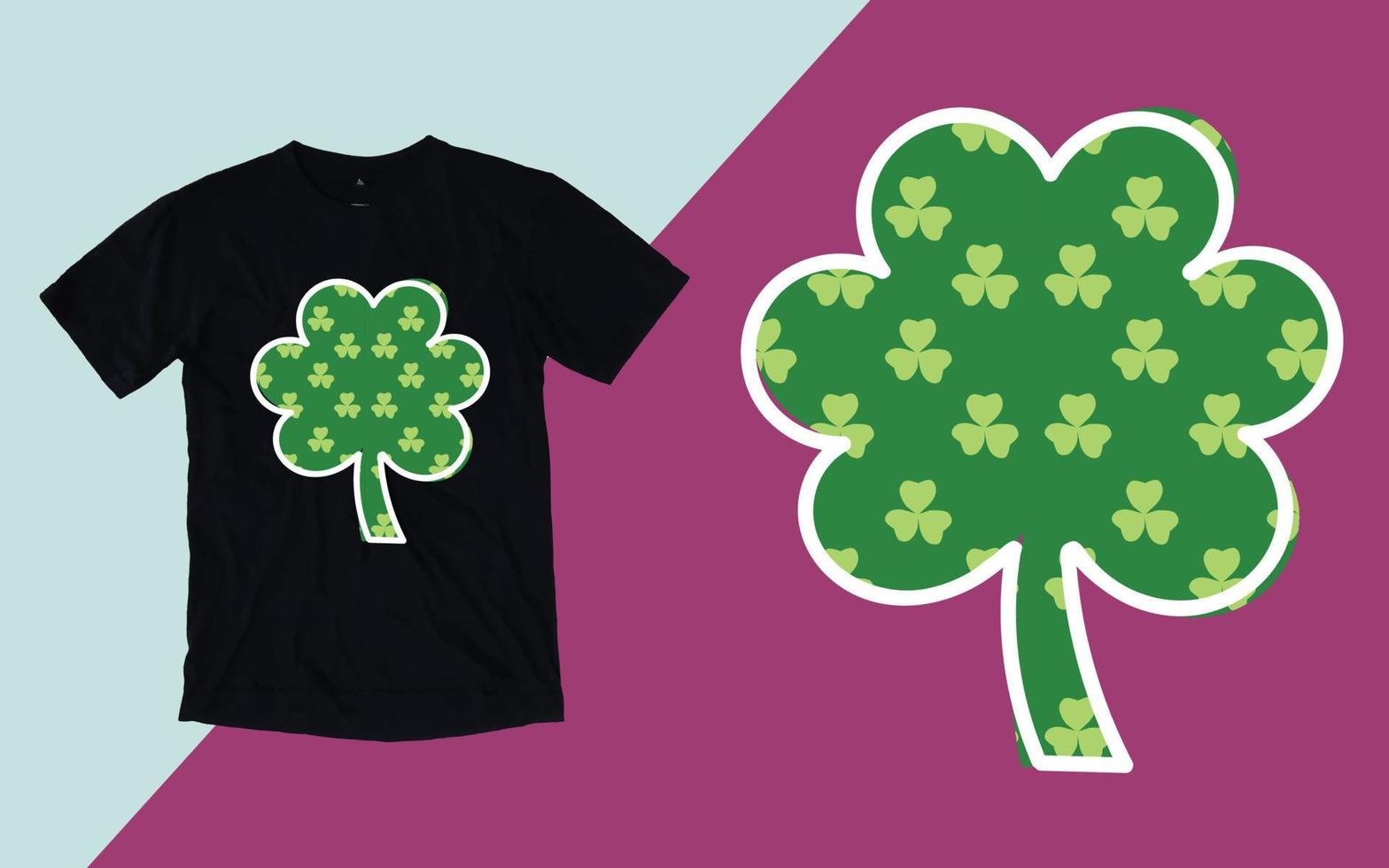 Happy St. Patrick's Day T shirt vector