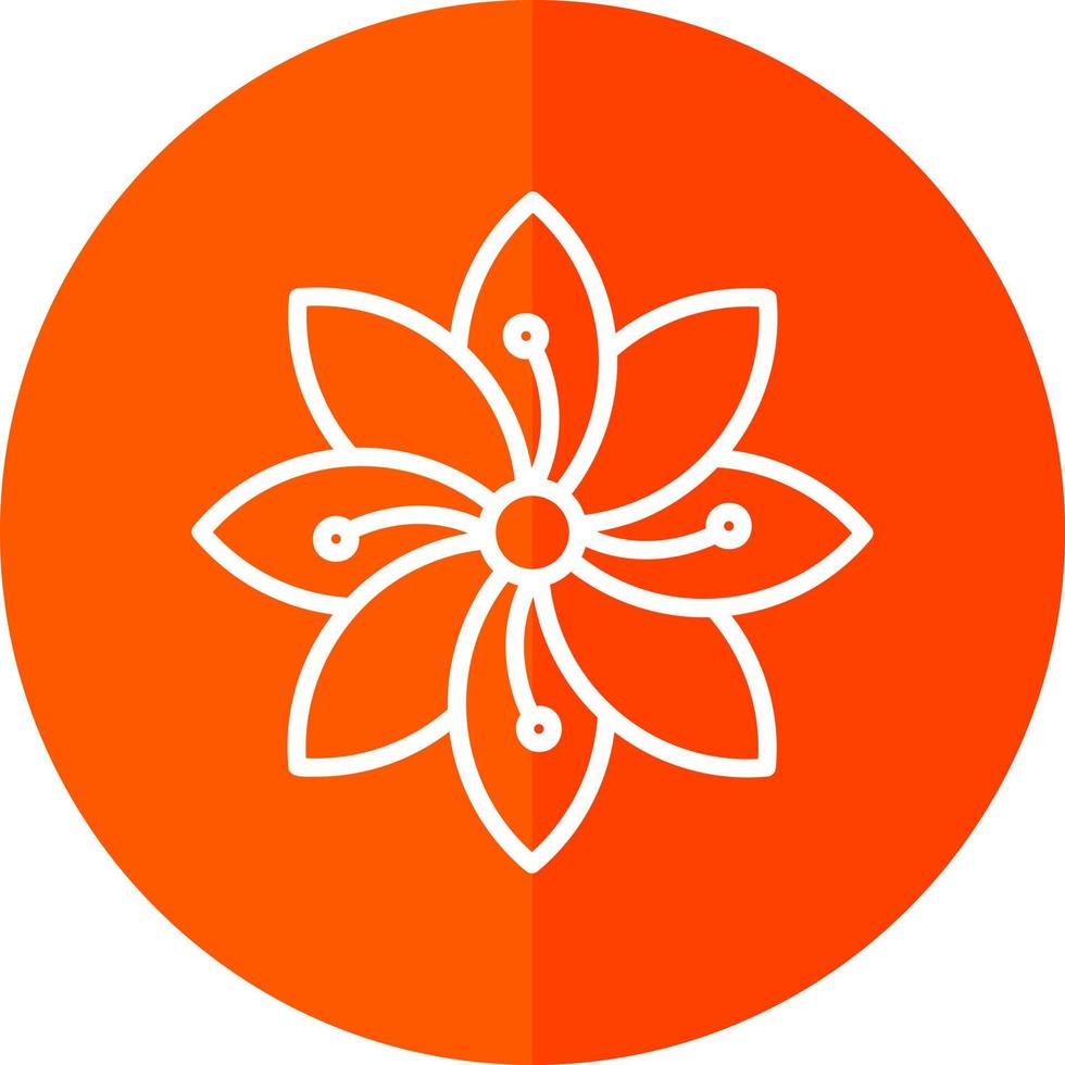 Hydrangea Vector Icon Design