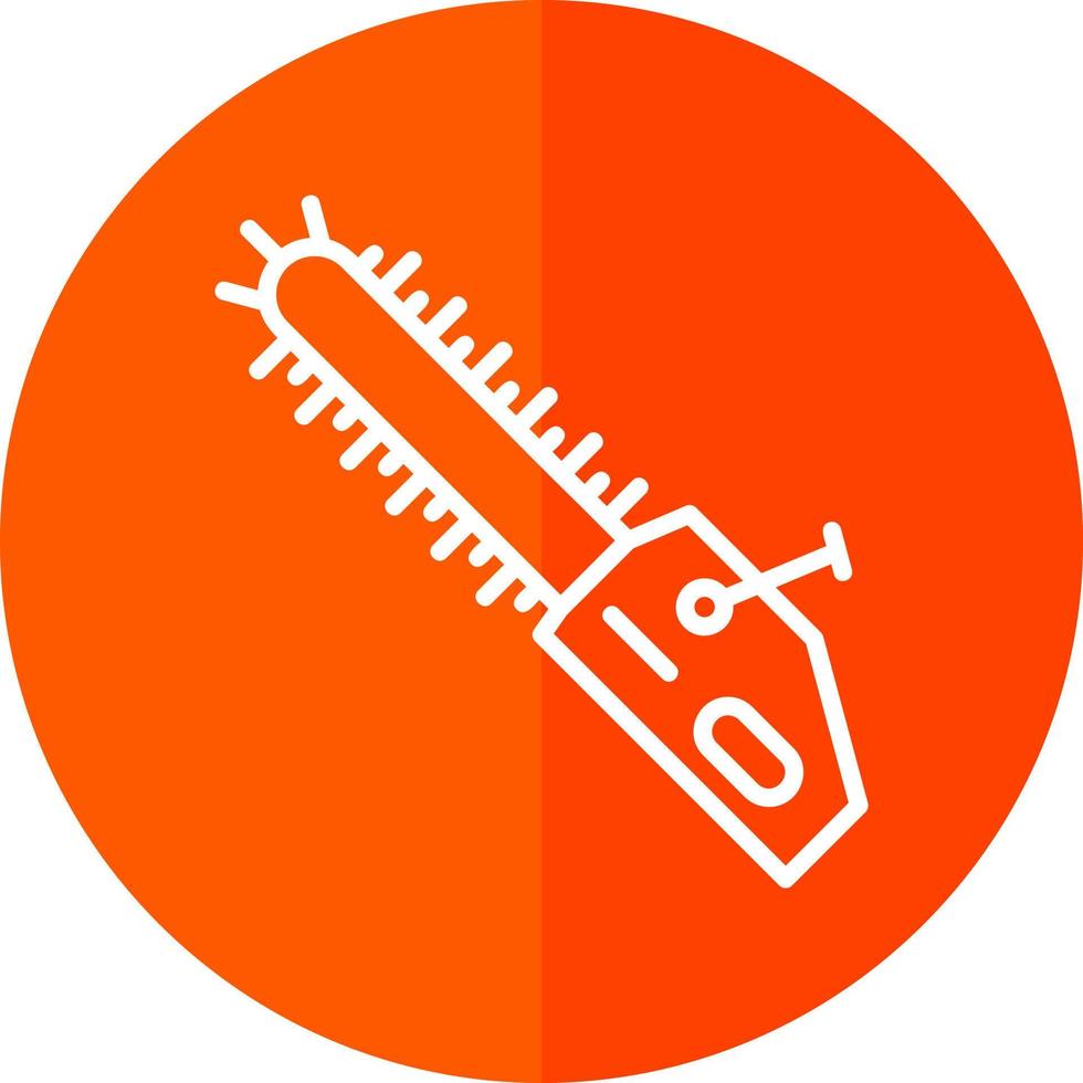 Chainsaw Vector Icon Design