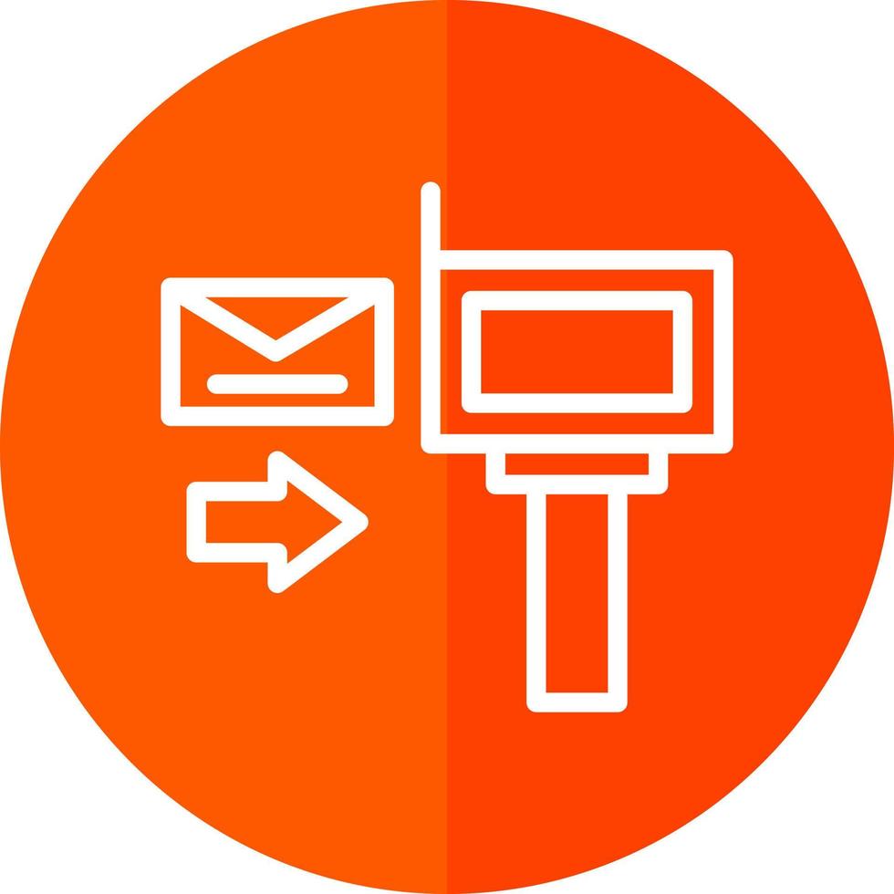 Direct Mail Vector Icon Design