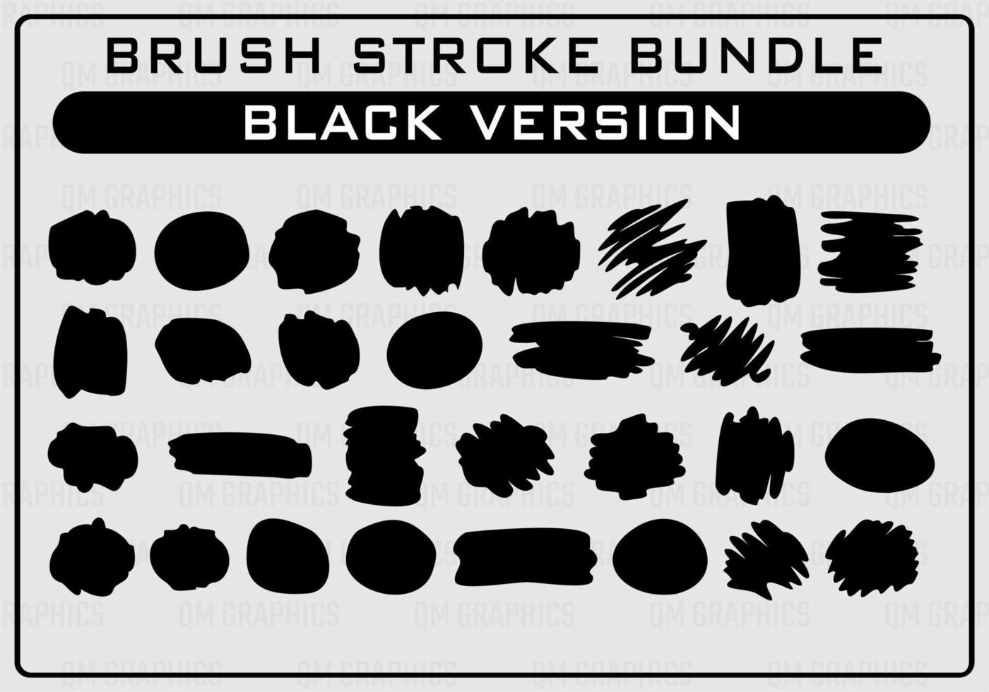 Brush Stroke Design vector