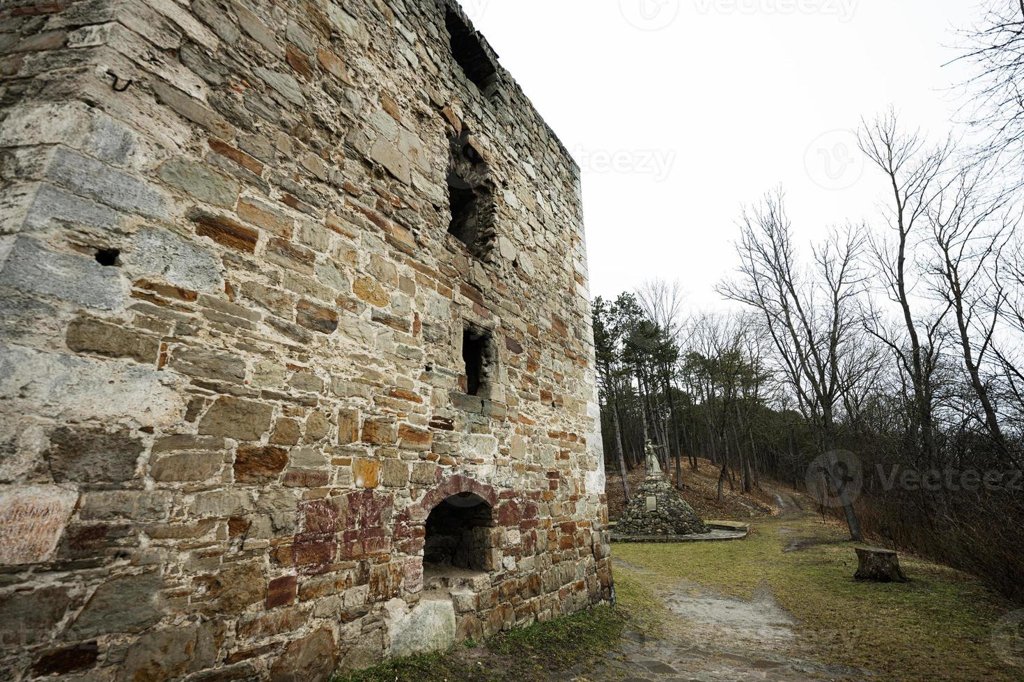 Terebovlia castle, Ternopil region, Ukraine. photo