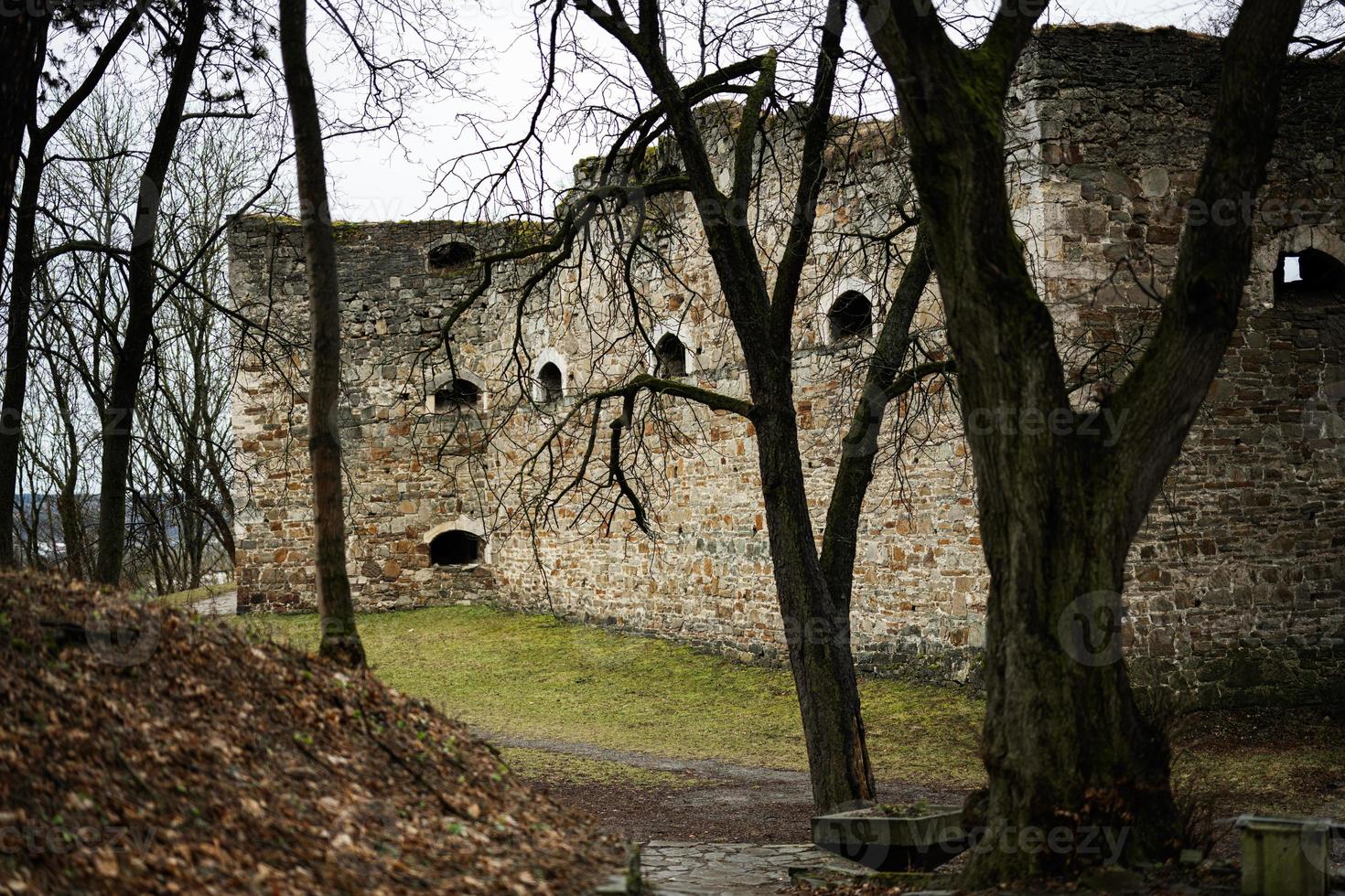 Terebovlia castle, Ternopil region, Ukraine. photo