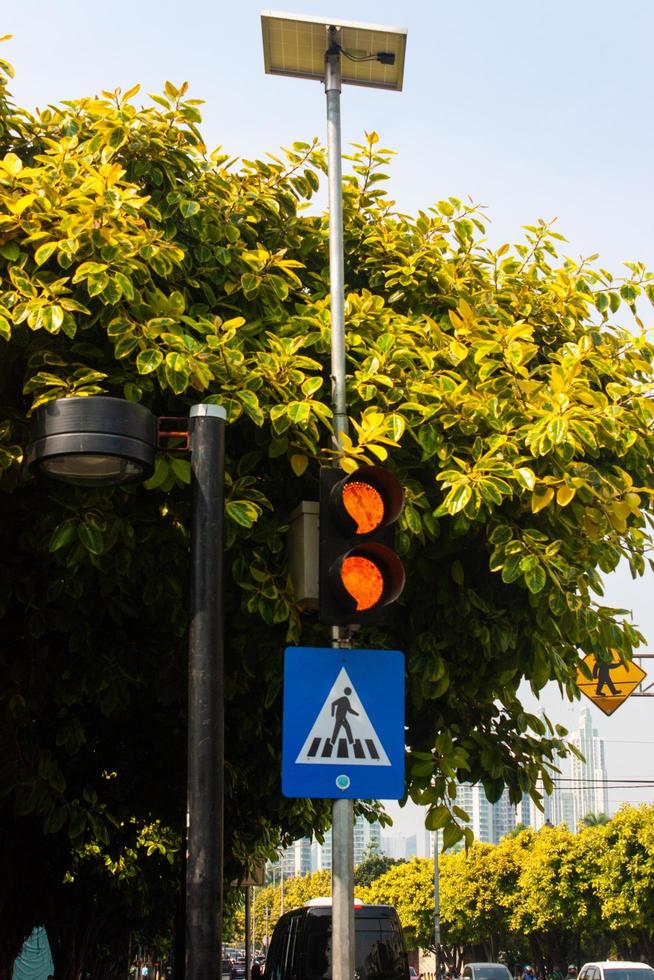 traffic signs isolated photo