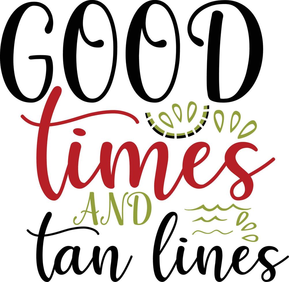 Summer T-shirt Design vector