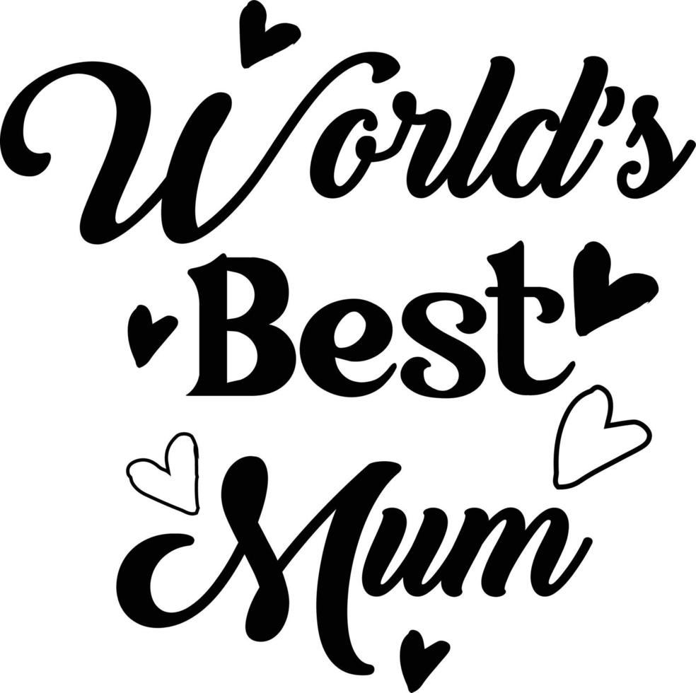 Mother T-shirt Design vector