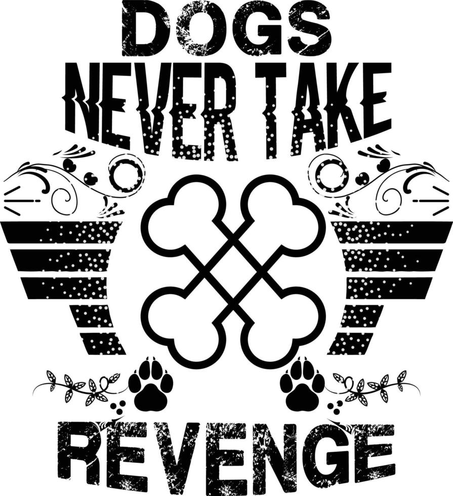 Dog T-shirt Design vector