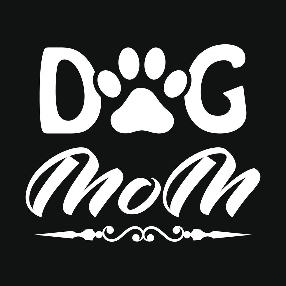 diseño de camiseta de perro vector