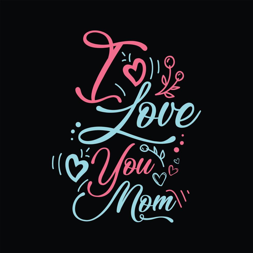 diseño de camiseta de madre vector