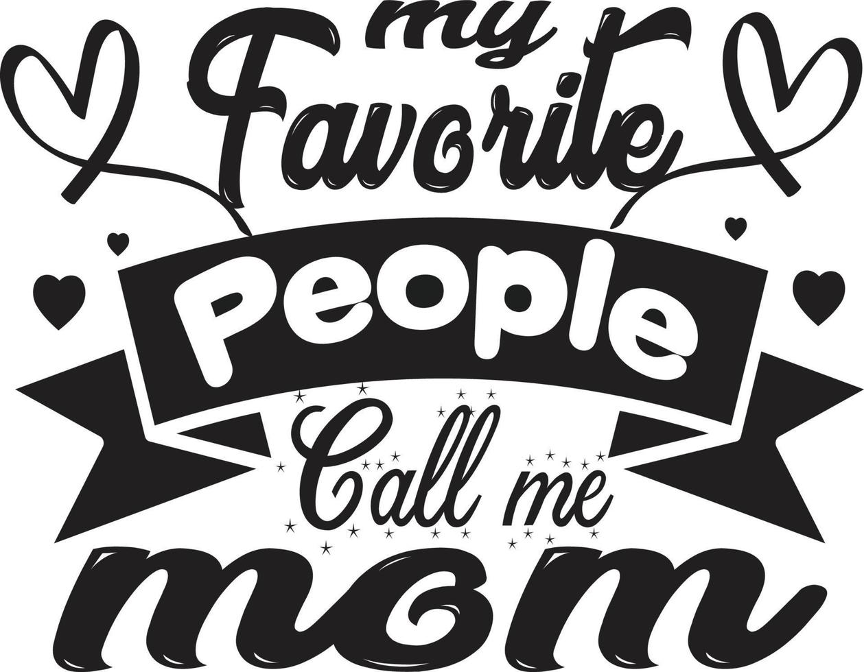 Mother T-shirt Design vector