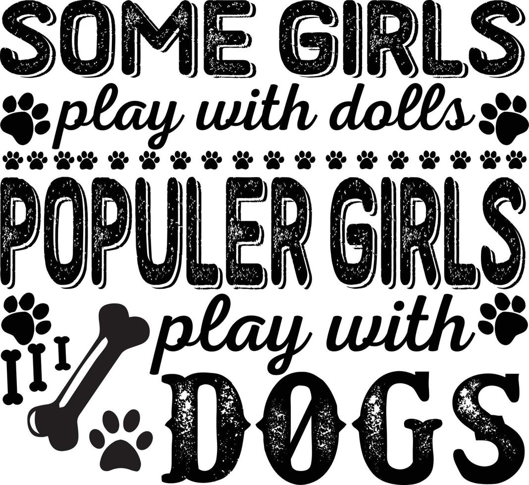 Dog T-shirt Design vector