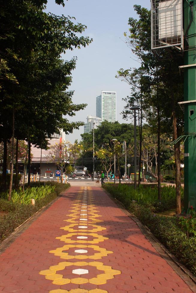 street in the garden photo