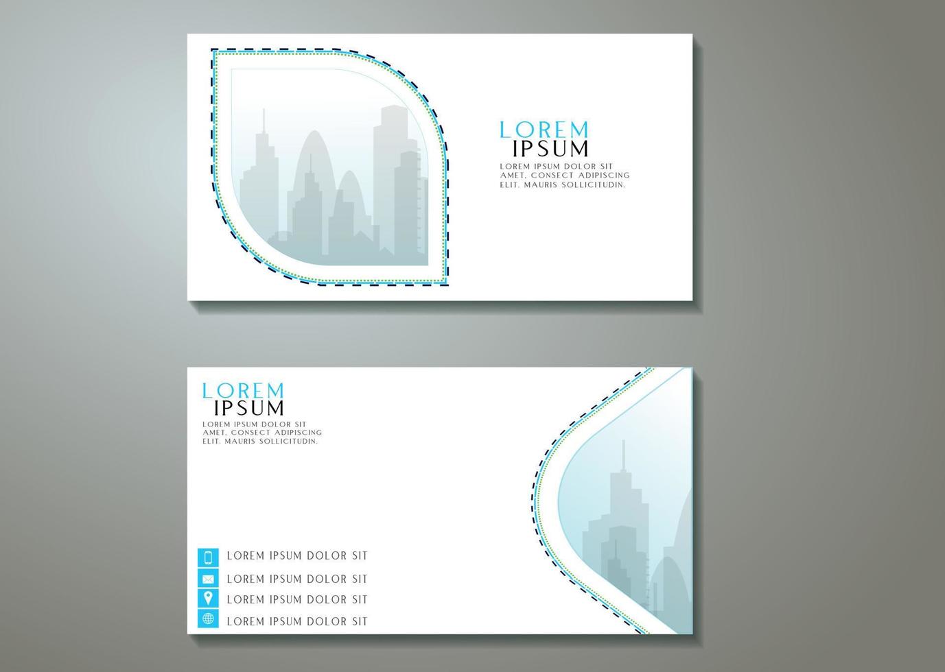 creative business card vector design