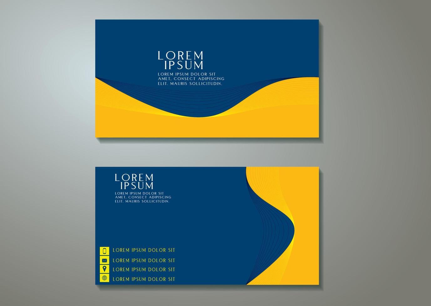 creative business card vector design