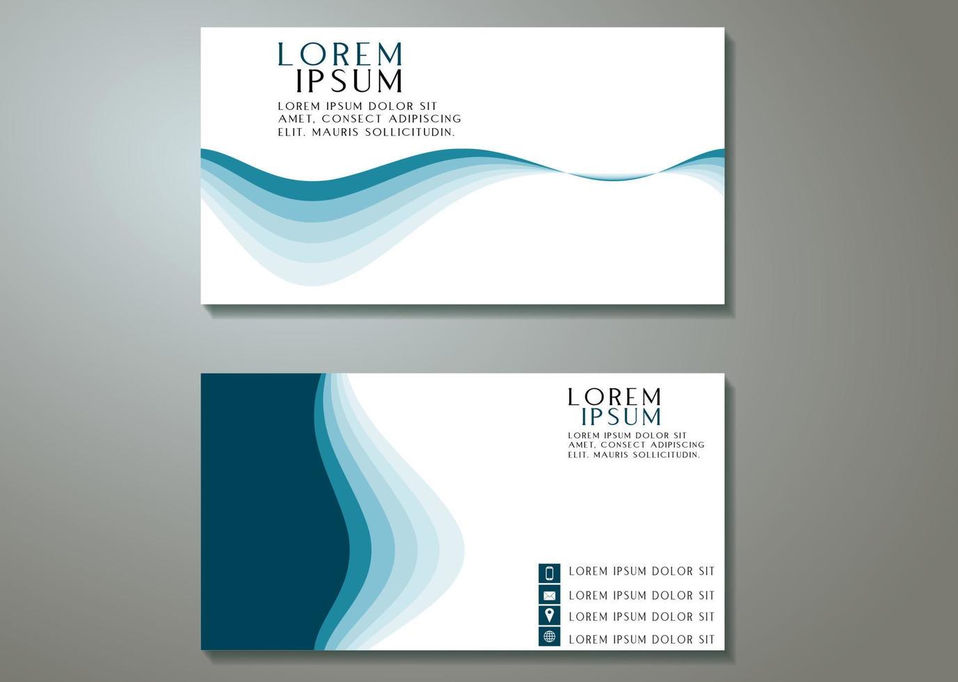 creative business card vector design