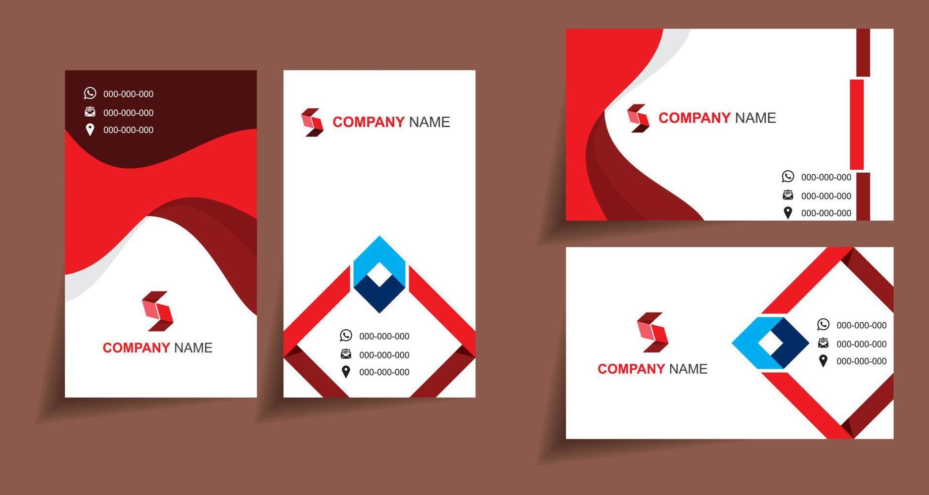 creative business card vector design