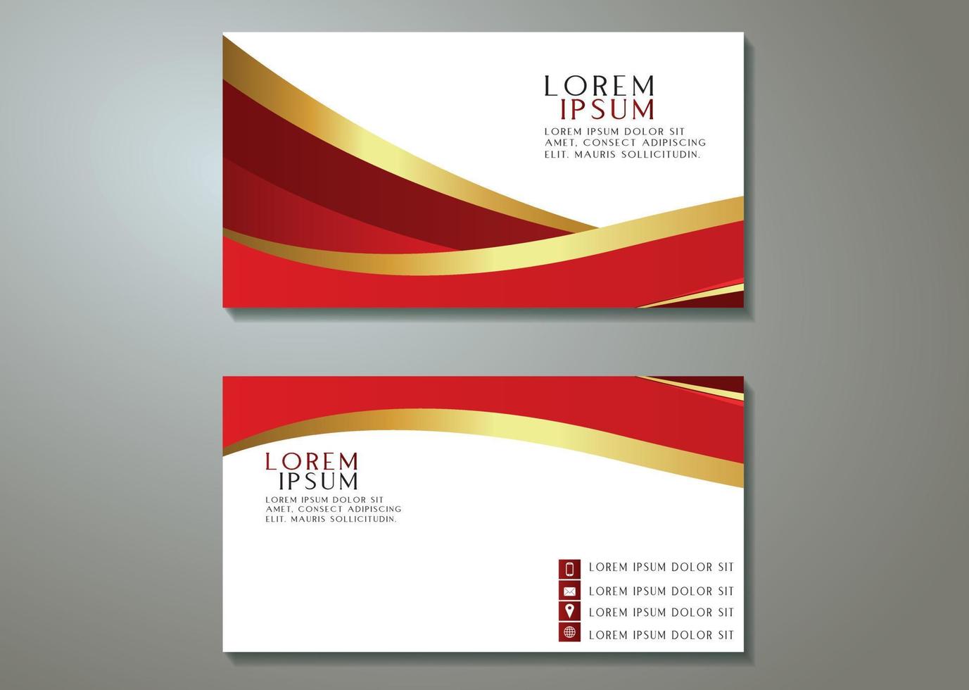 creative business card vector design