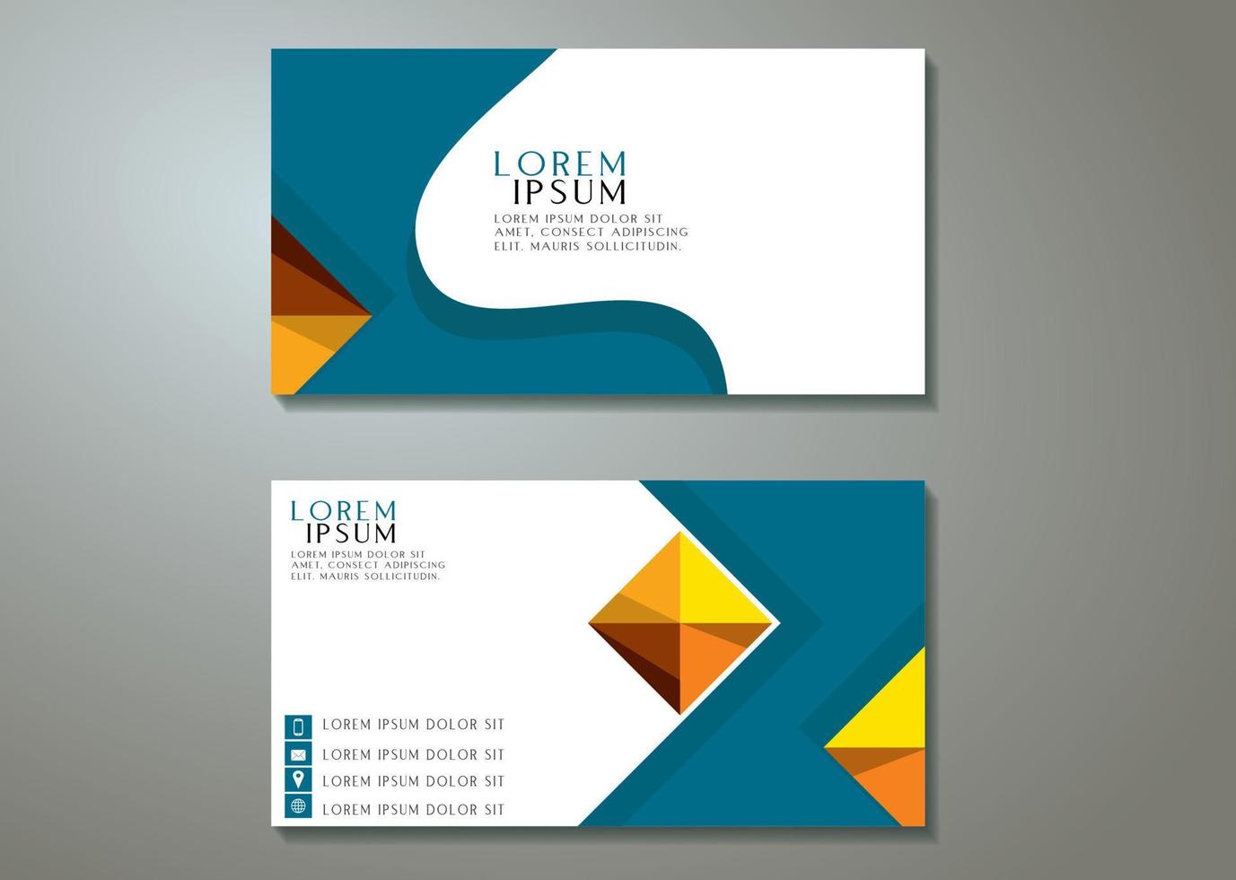 creative business card vector design