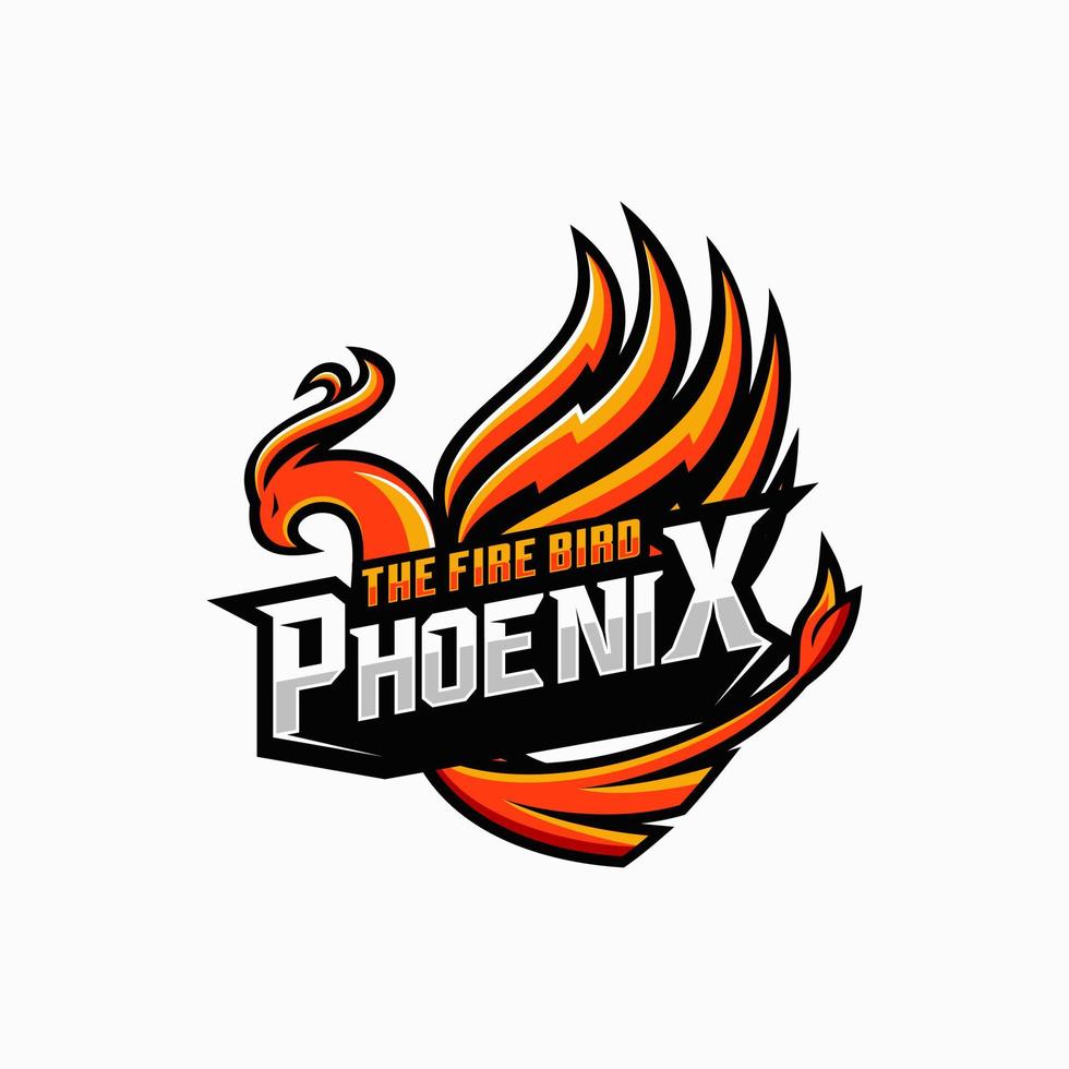 Phoenix logo vector template