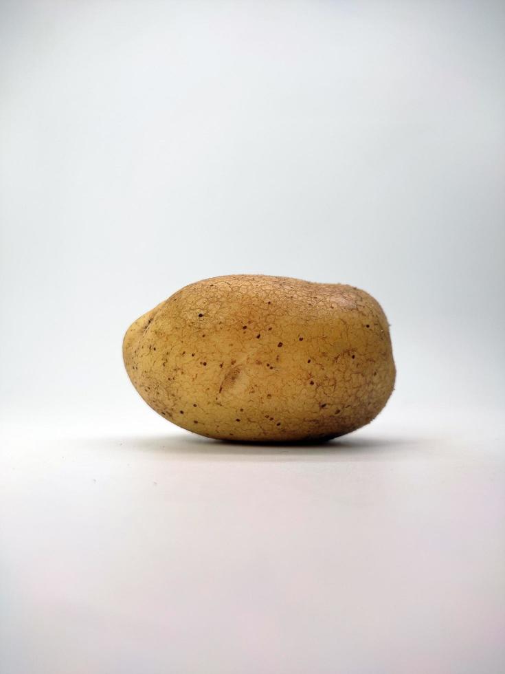 potato, isolated in white background photo