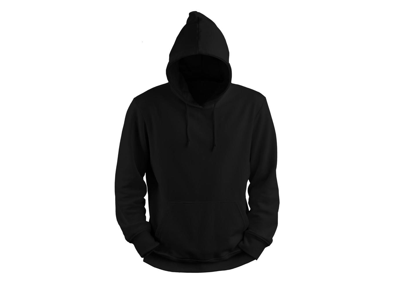 Hoodie Mockup Template with white background photo