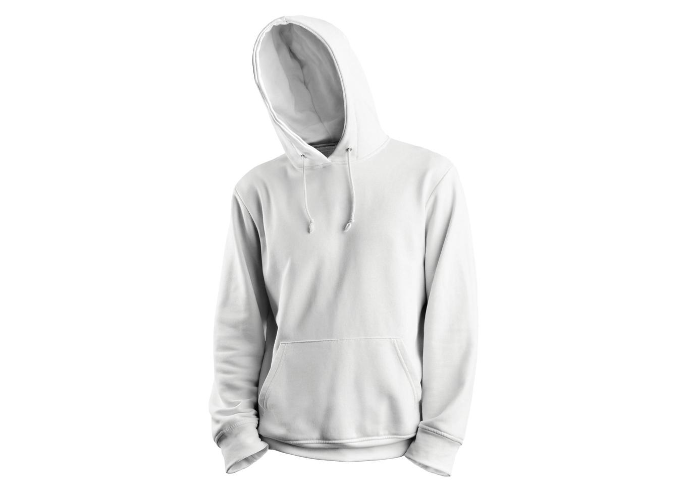 Hoodie Mockup Template with white background photo