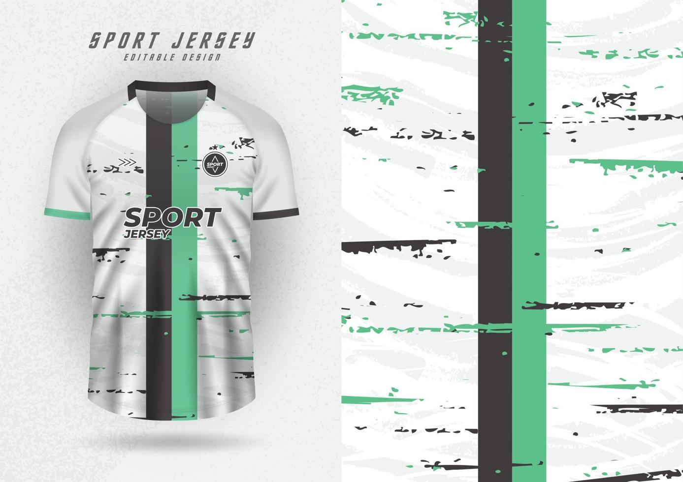 Background for sports jersey, soccer jersey, running jersey, racing jersey, green and black neutral pattern. vector