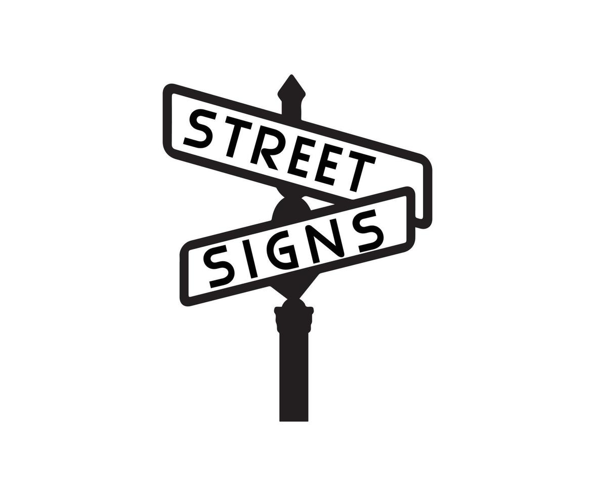 Vector Rebel Street logo template with road street sign 20823380 Vector ...