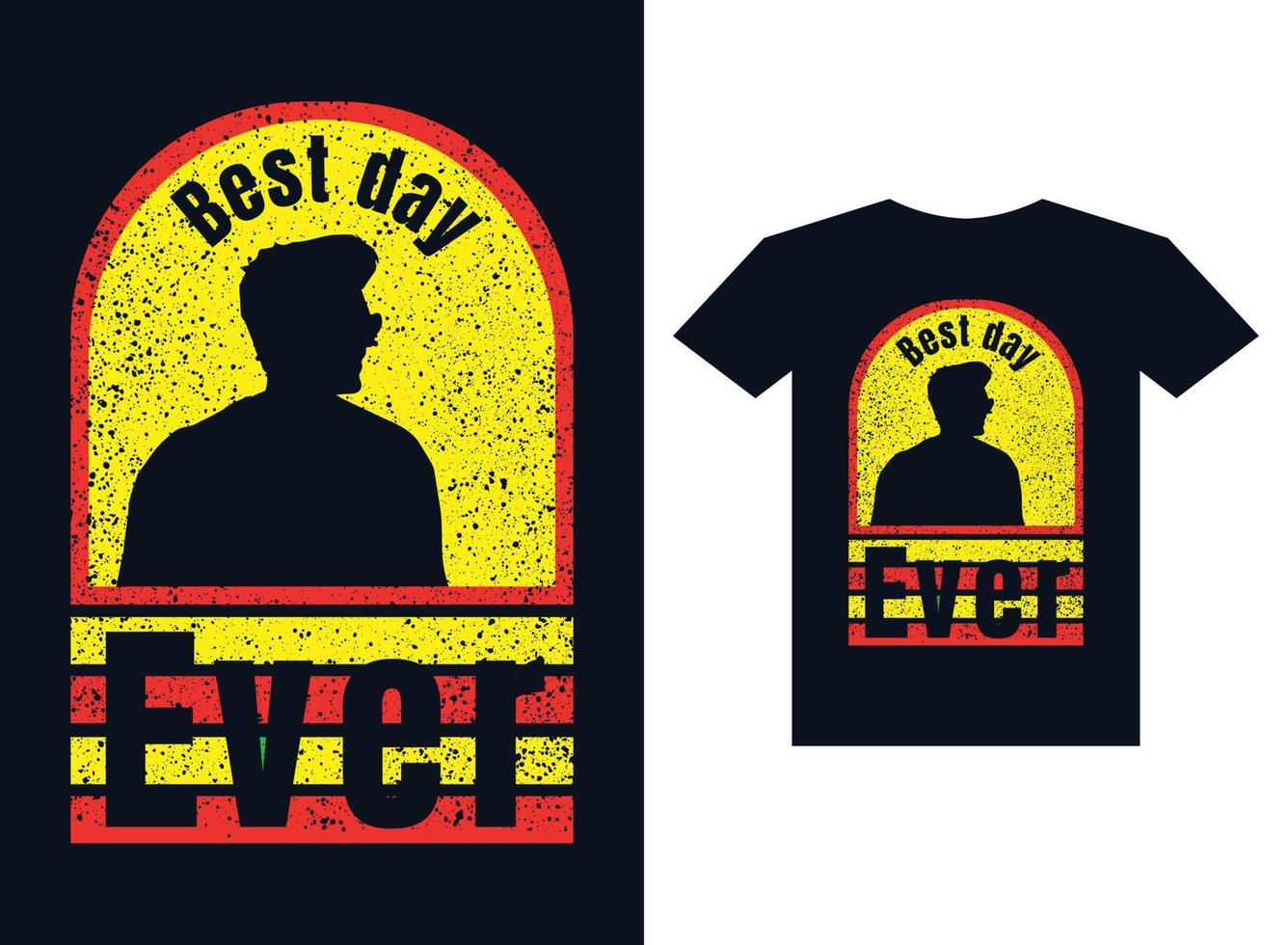 Best day ever premium Vector tshirt deisgn temple