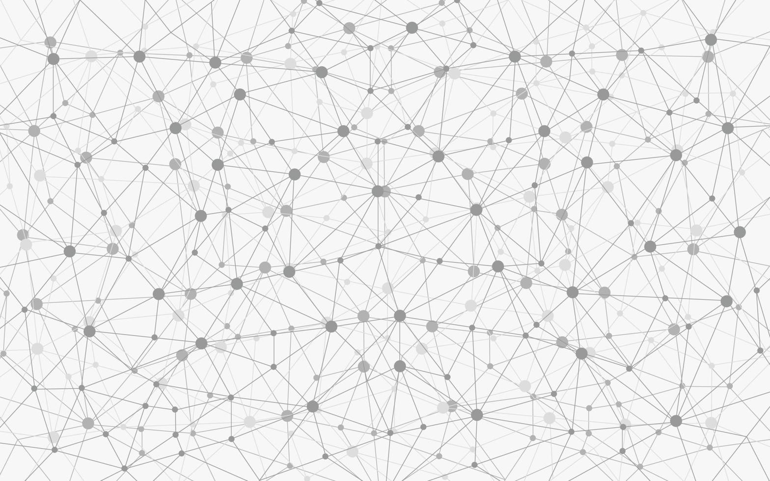 Geometric Connection Background, Vector Illustration