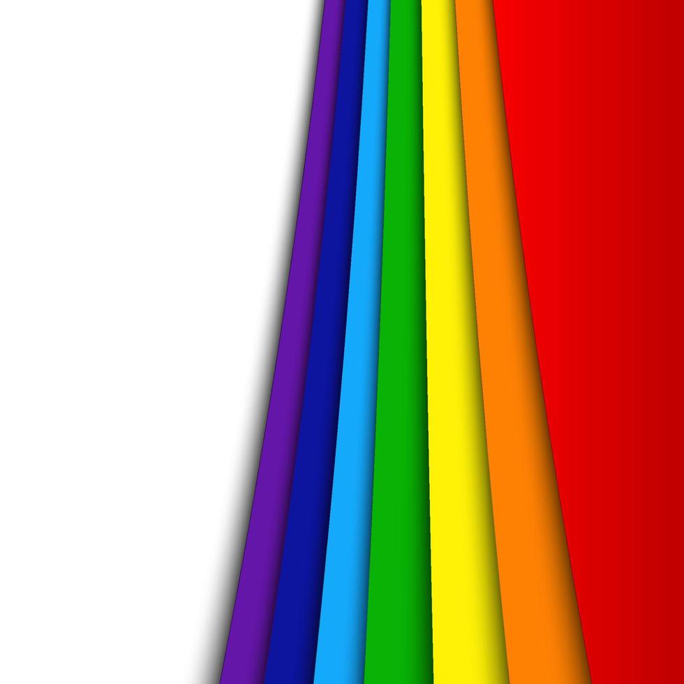 Abstract Rainbow Background, Vector Illustration