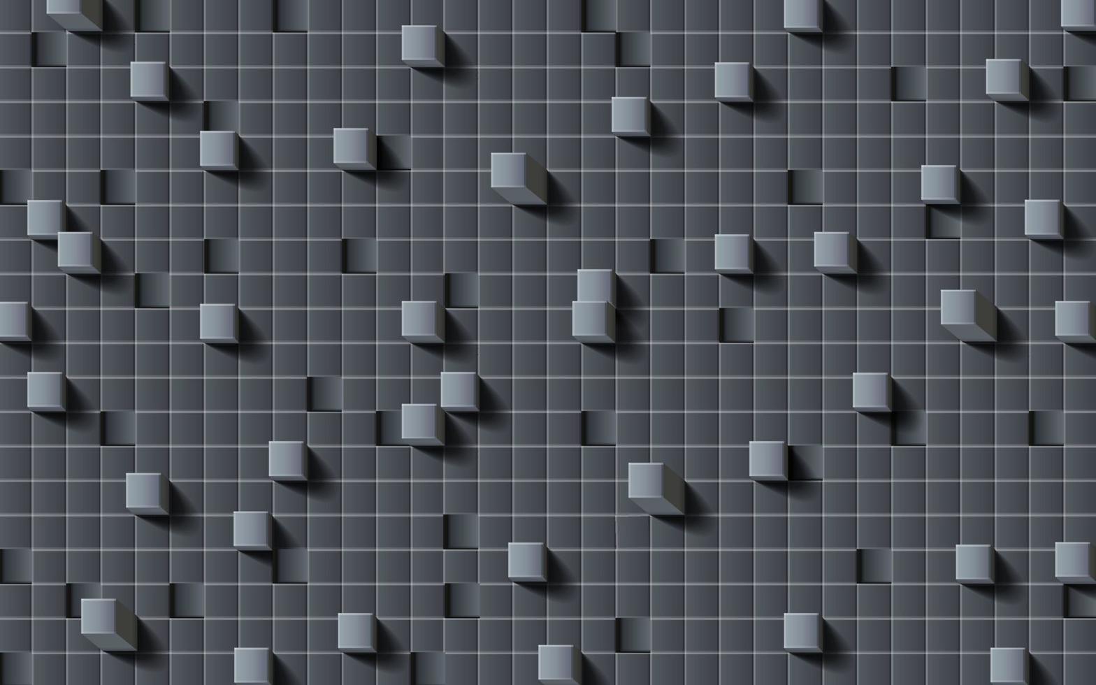 3D Cube design element background, Vector Illustration