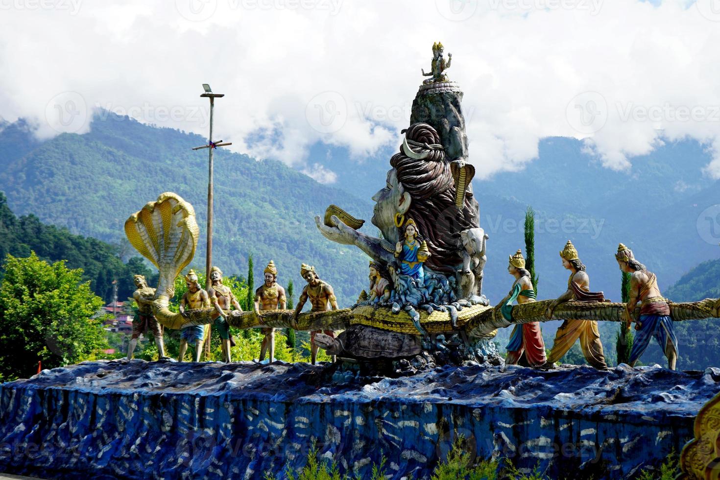 Goddess Sculpture at Siddhivinayak Temple at Sikkim photo