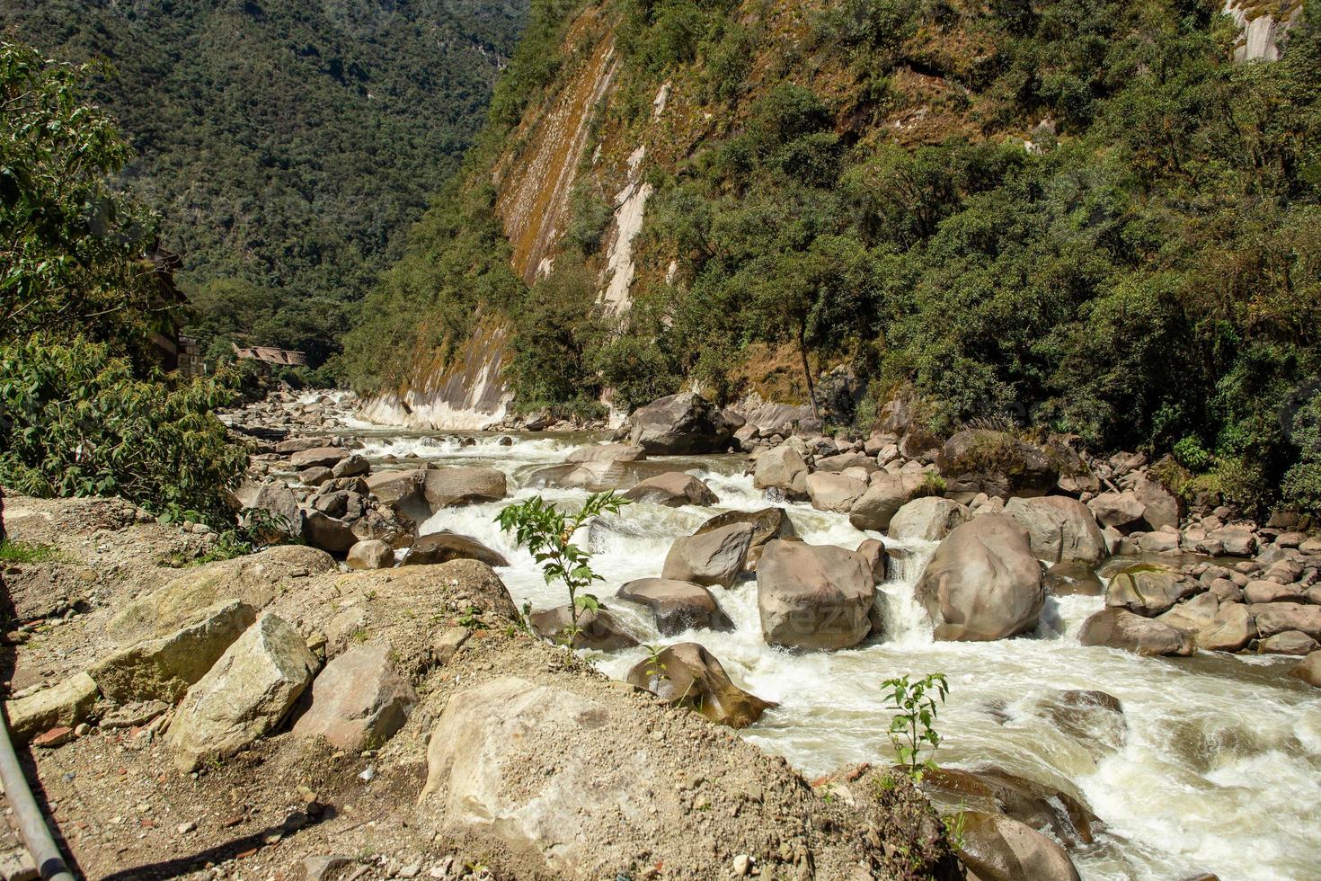 río mediante el Amazonas foto