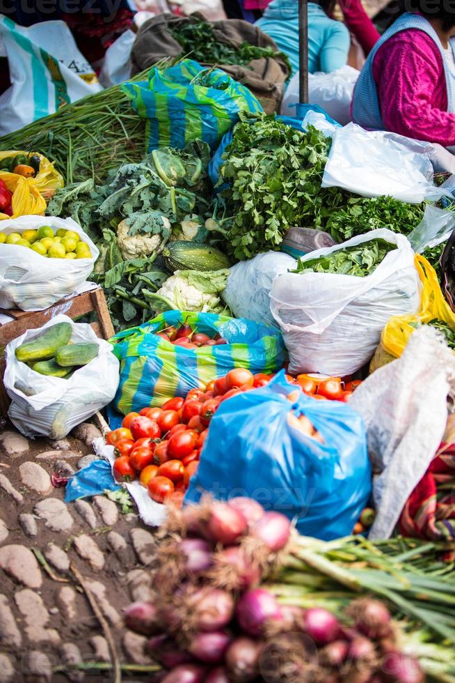 Farmed Mixed Vegetables and Fruit photo