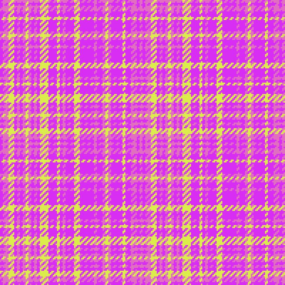 Pattern textile vector. Fabric background check. Seamless texture plaid tartan. vector