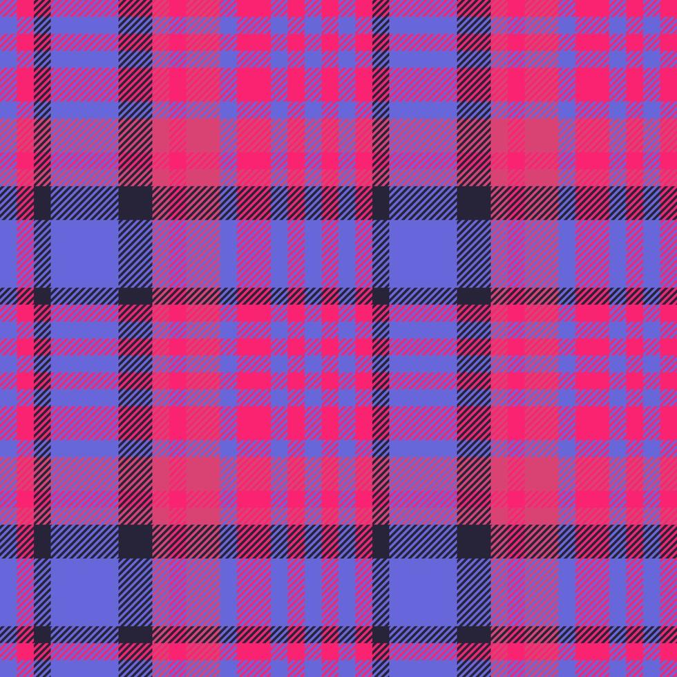 Plaid pattern background. Seamless textile fabric. Tartan check texture vector. vector