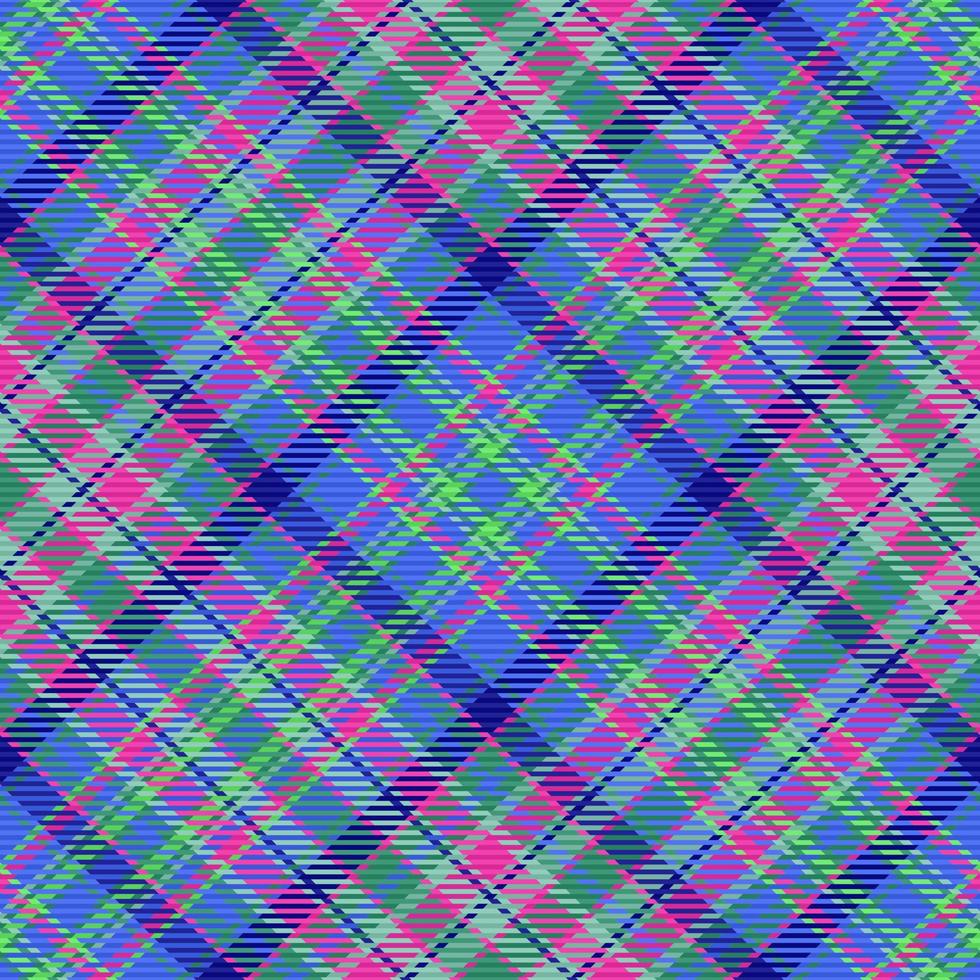 Fabric check pattern. Tartan vector plaid. Seamless textile texture background.