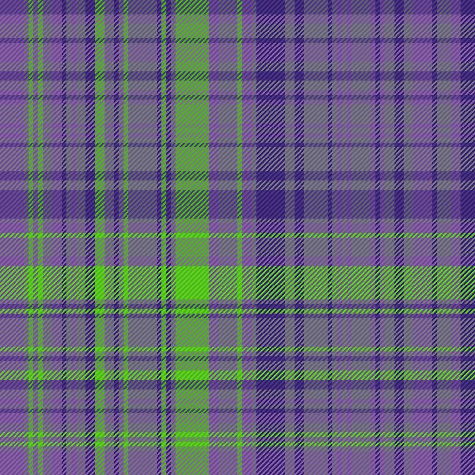 Vector pattern background. Tartan fabric textile. Seamless check texture plaid.