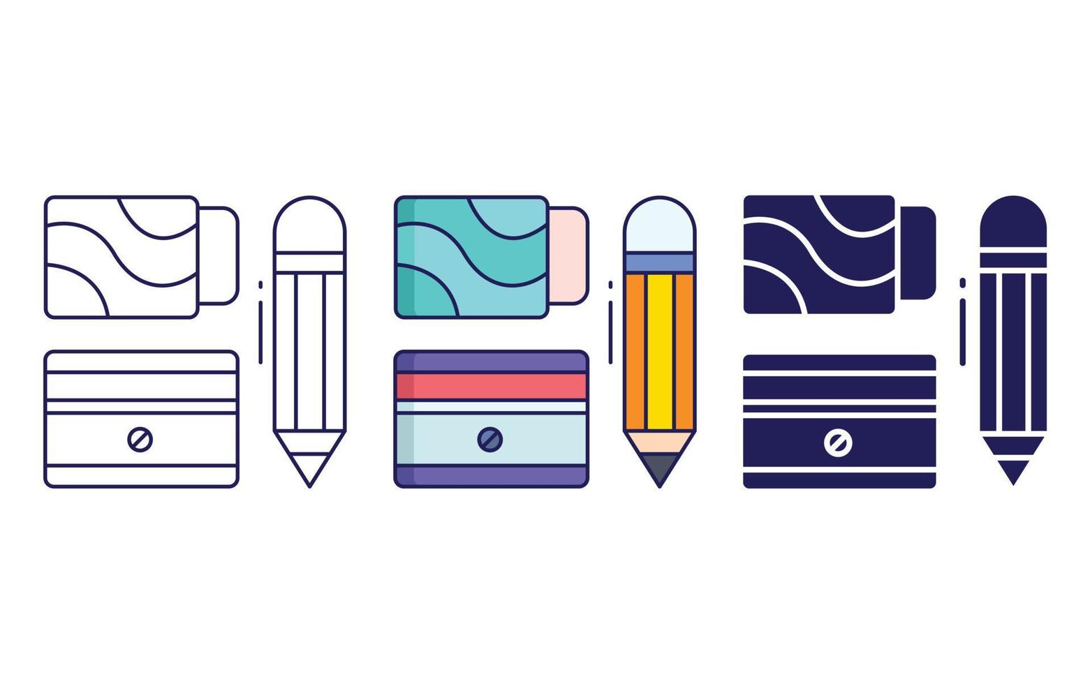 Craft tool icon vector