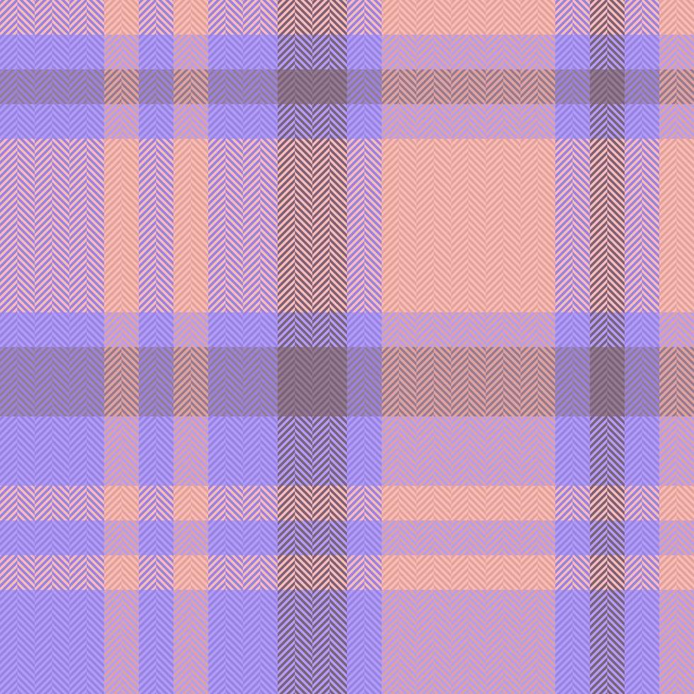 Seamless fabric vector. Tartan background texture. Check pattern plaid textile. vector