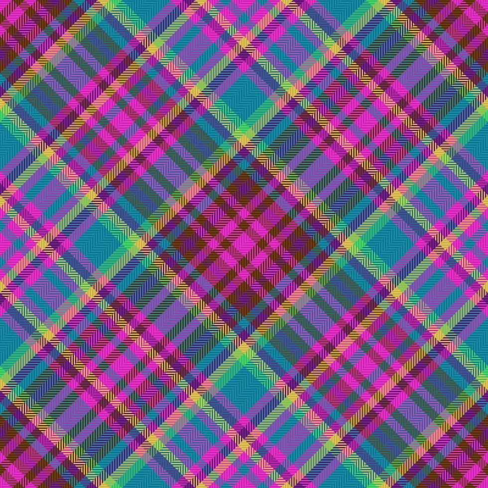 Pattern textile seamless. Plaid vector check. Fabric texture tartan background.